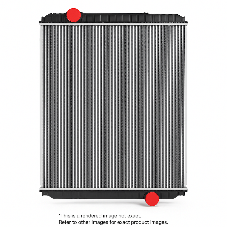Freightliner Radiator – Plastic Tank / Aluminum Core | Century, Columbia, Coronado 2003-2012 - No Frame | Dura-Lite – 1306