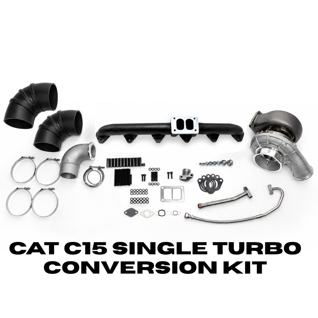 CAT C15 Single Turbo Converion Kit for (ACERT MXS,NXS,BXS,SDP)