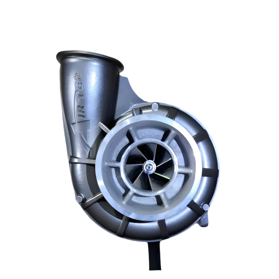Airtec Performance Turbo(550-700 HP) | 80mm | 1.32 A/R | T6 | S410SX | For CAT C16/C15/3406E/3406B Titanium Compressor Wheel
