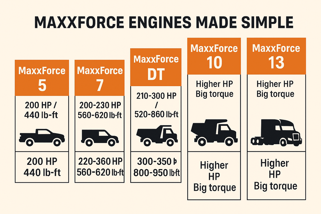 Understanding the MaxxForce™ Engine Lineup