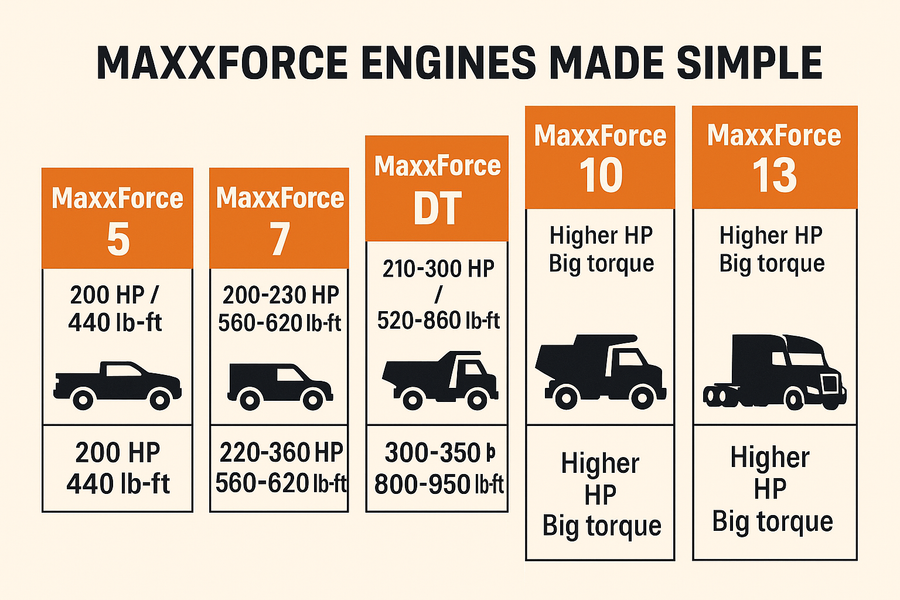 Understanding the MaxxForce™ Engine Lineup