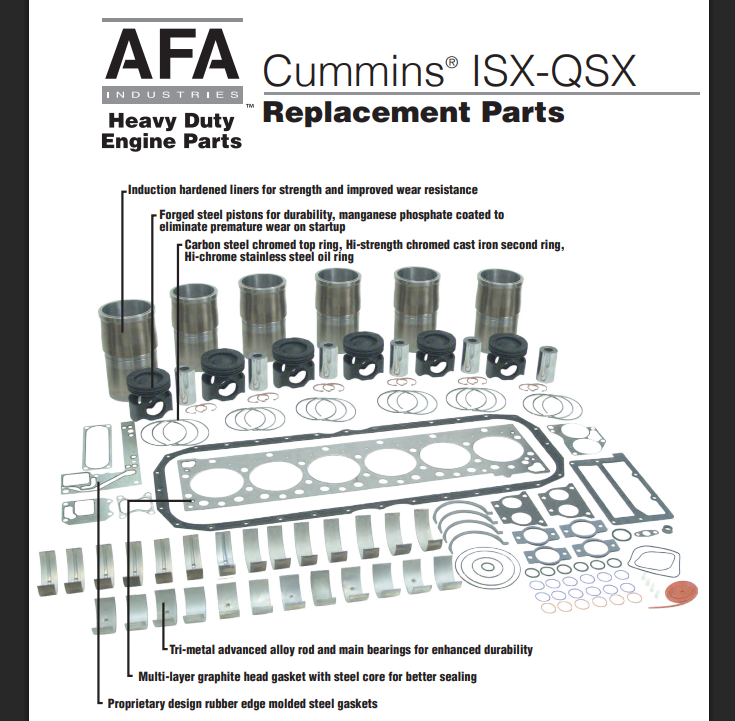 cummins isx inframe kit