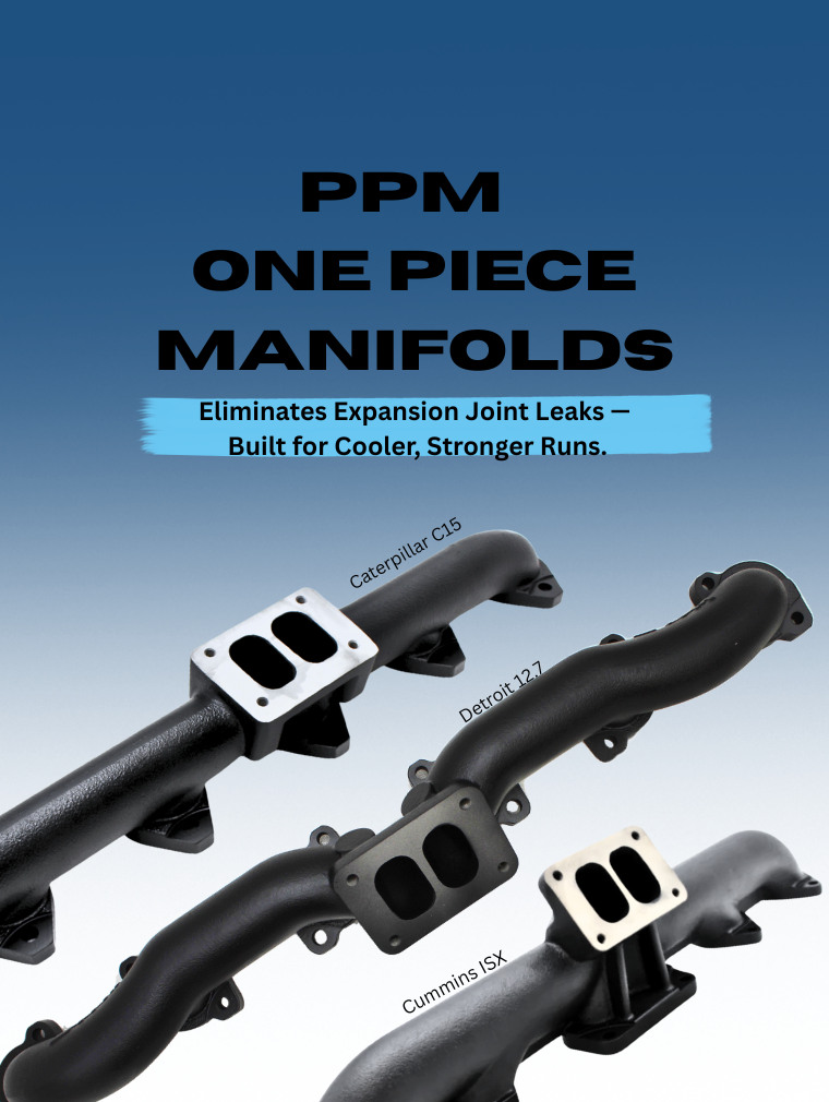 ONE PIECE Manifold For CAT/Cummins/Detroit