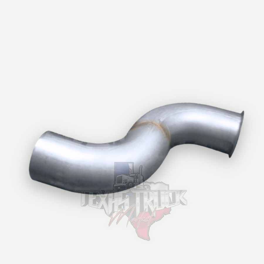 Exhaust Pipe 5" 2-BEND OD/FLARE PYRO ALZ