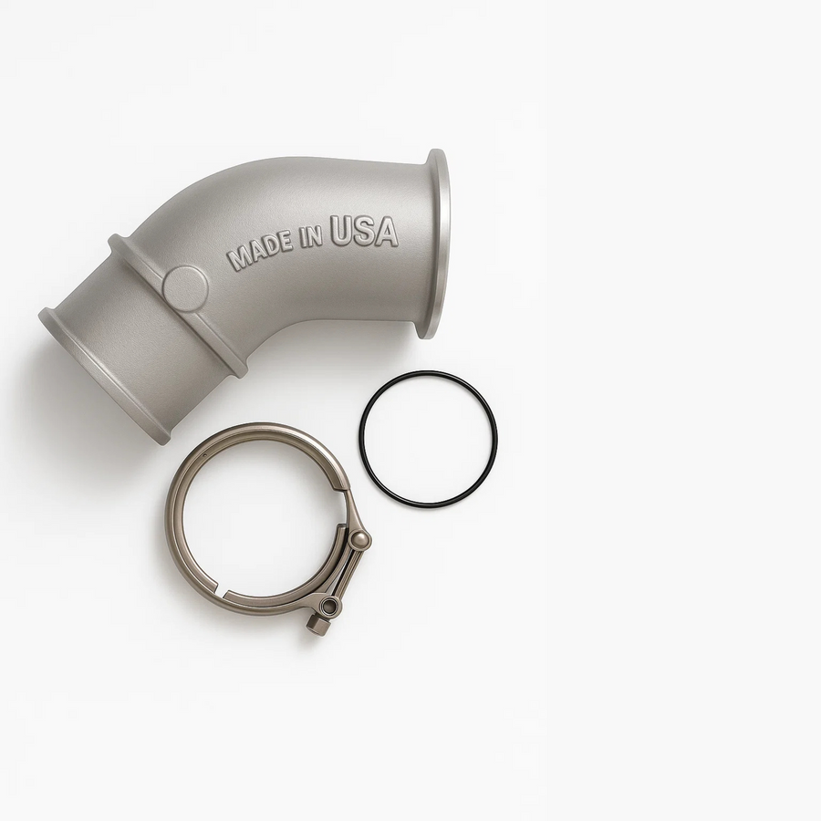 V-band 45 Degrees Turbo Elbow Kit | Airtec
