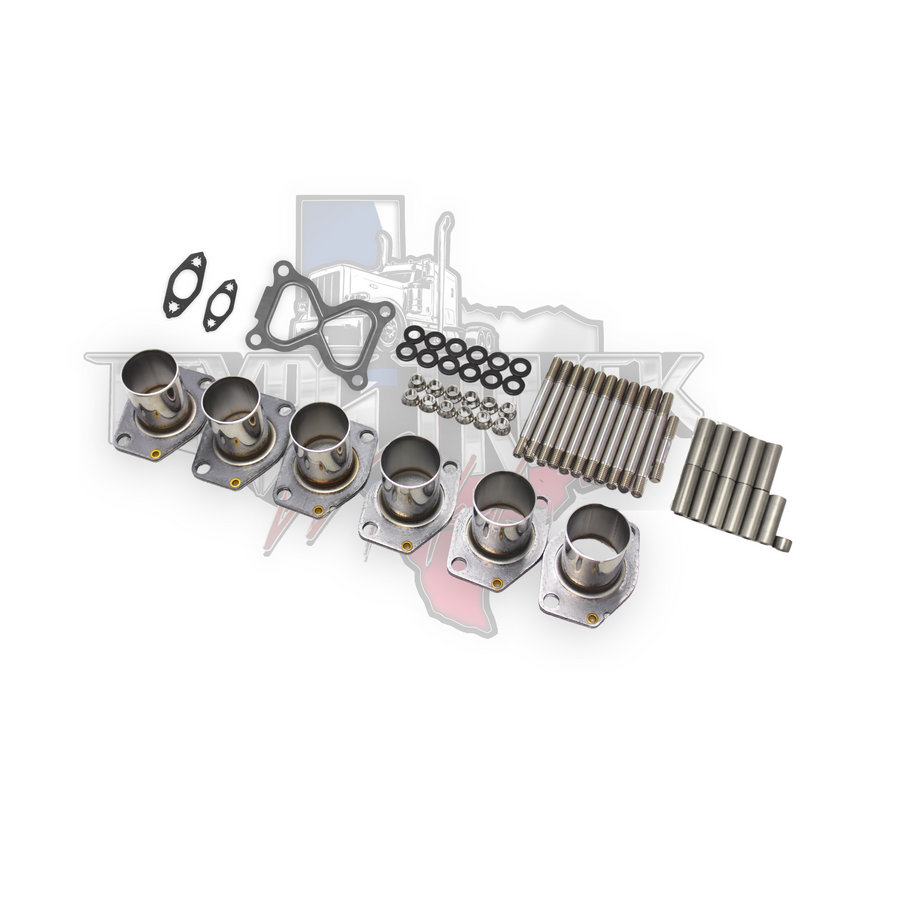 Exhaust Manifold ARP Sleeves Install Kit & Spacers C15 Acert | Texas Power
