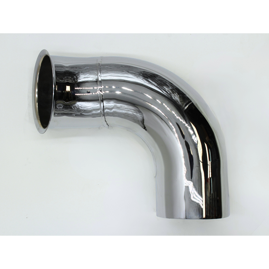 Chrome Exhaust Downpipe Turbo 5" | Texas Power