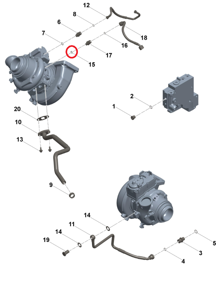 Cummins Fitting O-Ring