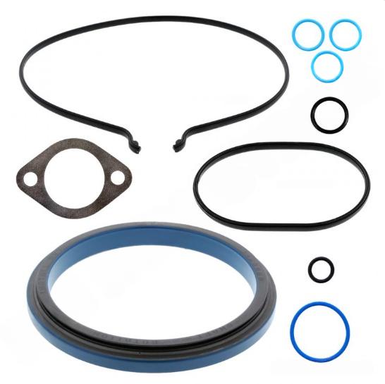 Complete rear structure gasket set for Caterpillar C15 ACERT. Fix oil leaks fast with a full kit—crosses to 2853200, 251-9351, 421-1149. In stock now at Texas Truck Market.