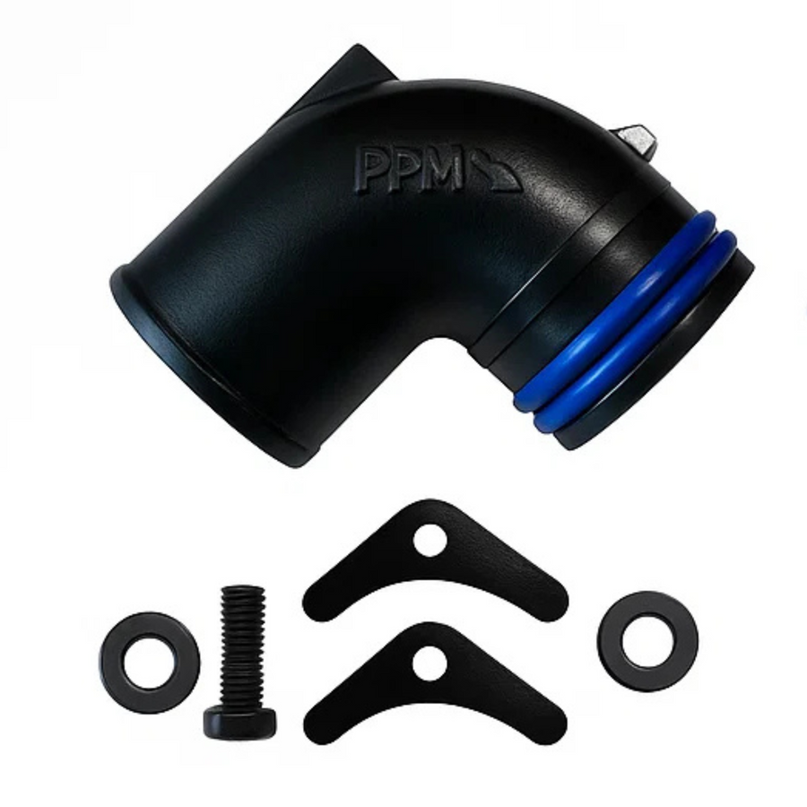 Turbo Elbow 90 Degrees Cat | Black | PPM