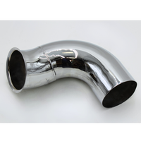 Chrome Exhaust Downpipe Turbo 5" | Texas Power