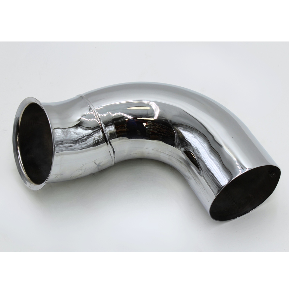 Chrome Exhaust Downpipe Turbo 5" | Texas Power