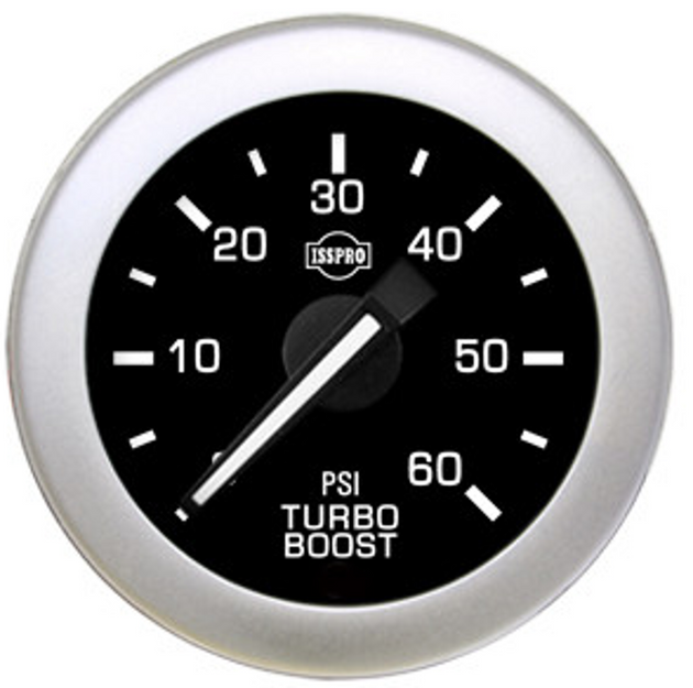 chrome trim boost gauge
