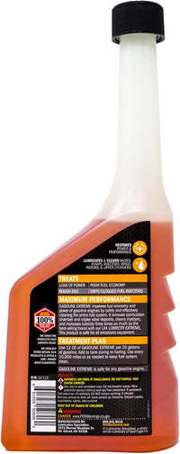 Hot Shot's Secret Gasoline Extreme - Fuel System Cleaner & Performance Booster (12 oz)