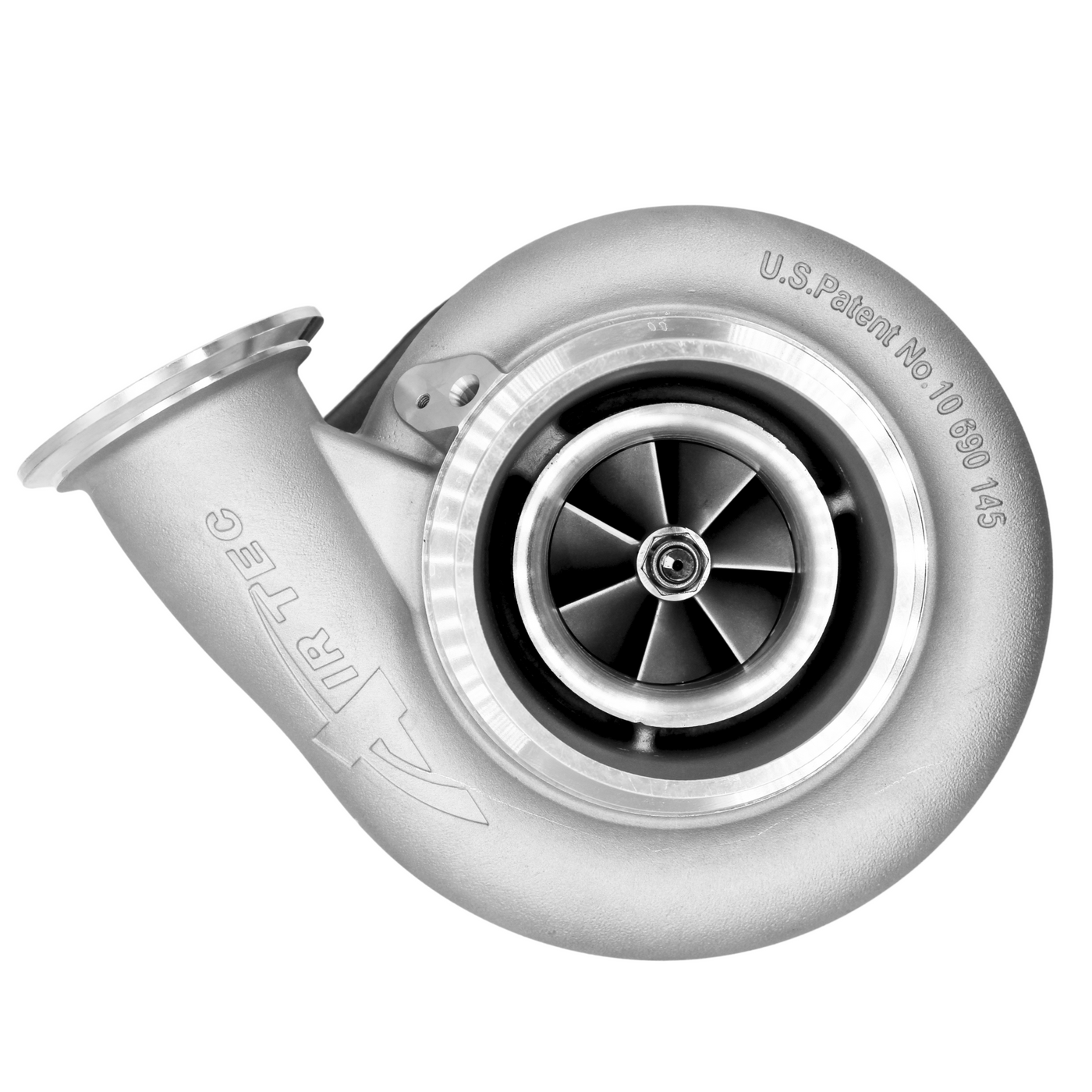 AirTec Innovation Performance Turbo| 76mm | 1.32 A\R | T6 | S410 | Performance Turbo For CAT C15/3406E/3406B Models with titanium compressor wheel