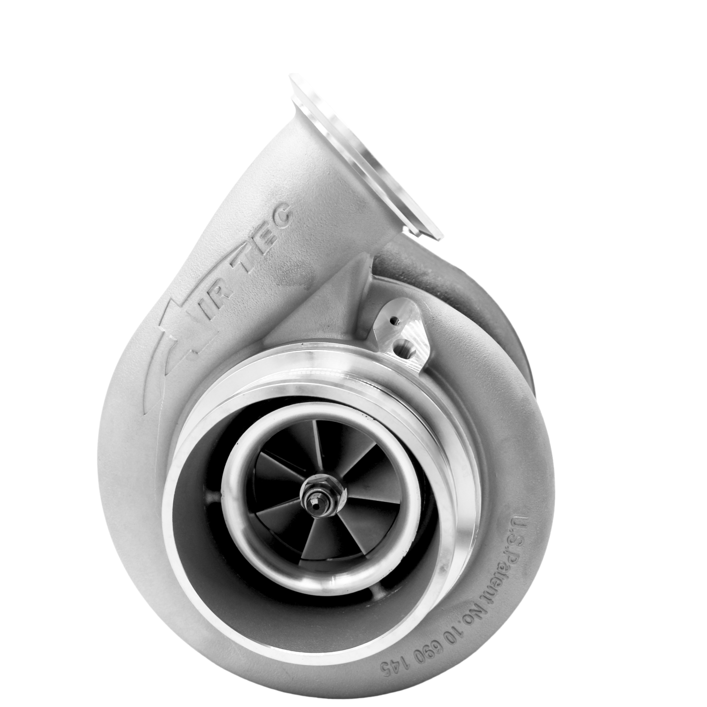 AirTec Innovation Performance Turbo| 76mm | 1.32 A\R | T6 | S410 | Performance Turbo For CAT C15/3406E/3406B Models with titanium compressor wheel