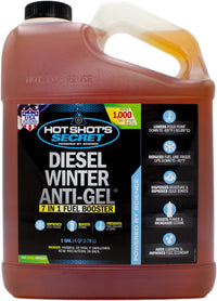 Hot Shot's Secret Diesel Winter Anti-Gel - Winter Protection & Performance (1 Gallon)