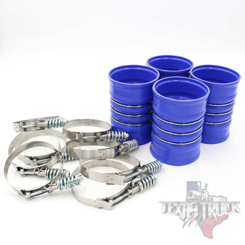 Charge Air Cooler Boot Kit | Blue | Texas Power