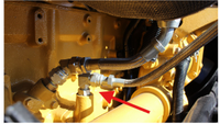 Supply Line C15 90 D Fitting