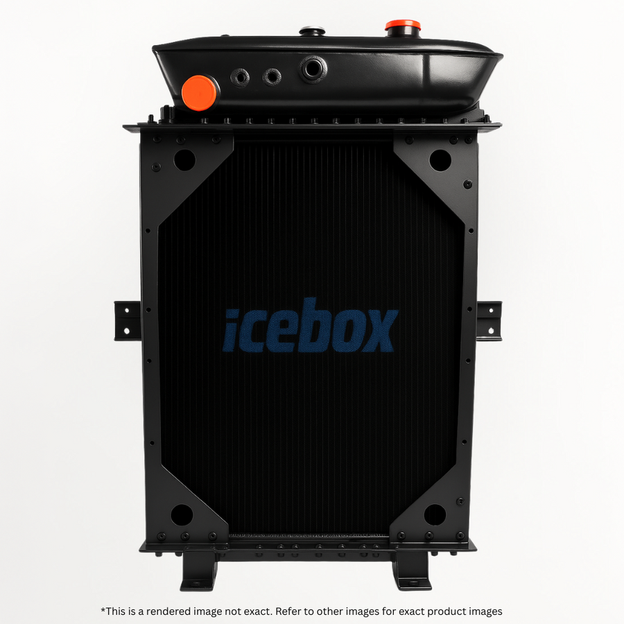 Complete Radiator with 4 Rows Dimple Tubes for Kenworth W900L | ICEBOX