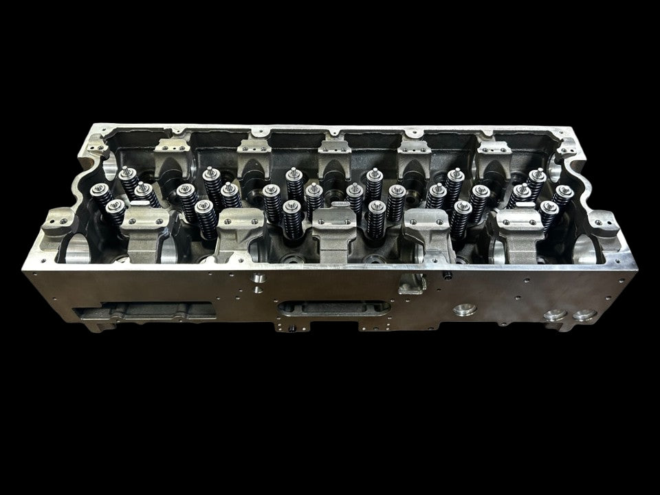 Cylinder Head Dual Cam Cummins ISX - Factory Upgrade | Exhaust Inconel Valves | 4925774 | Texas Power | 054882
