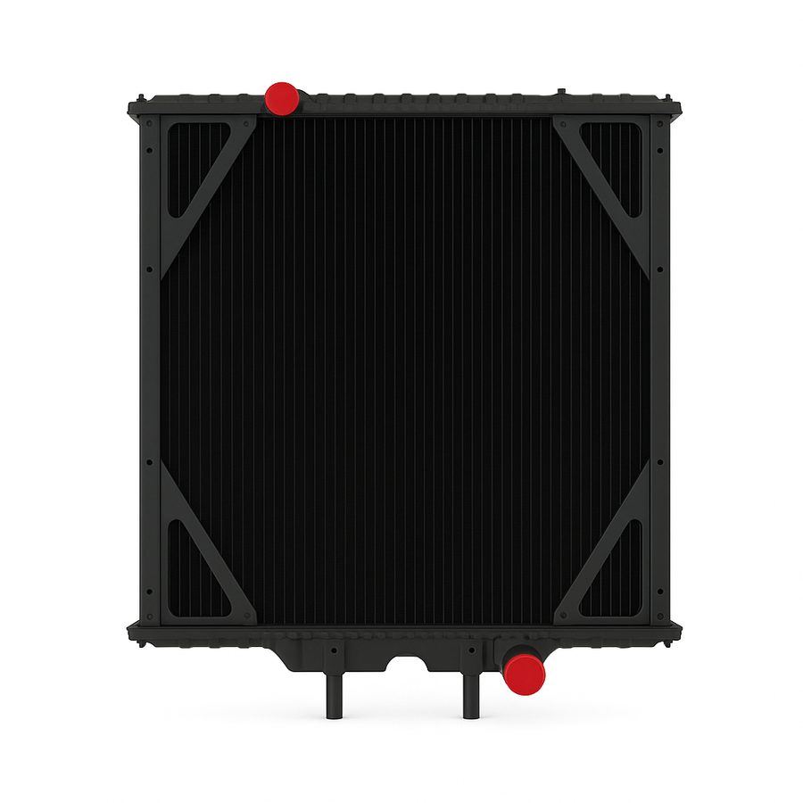 Extra High Effiency Radiador for Peterbilt 379 (1991-2007) No Tank Dimpled Tube | Dura-Lite