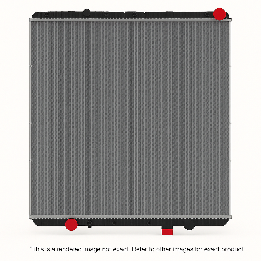 Freightliner Radiator – Plastic Tank / Aluminum Core with Oil Cooler | DURALIGHT