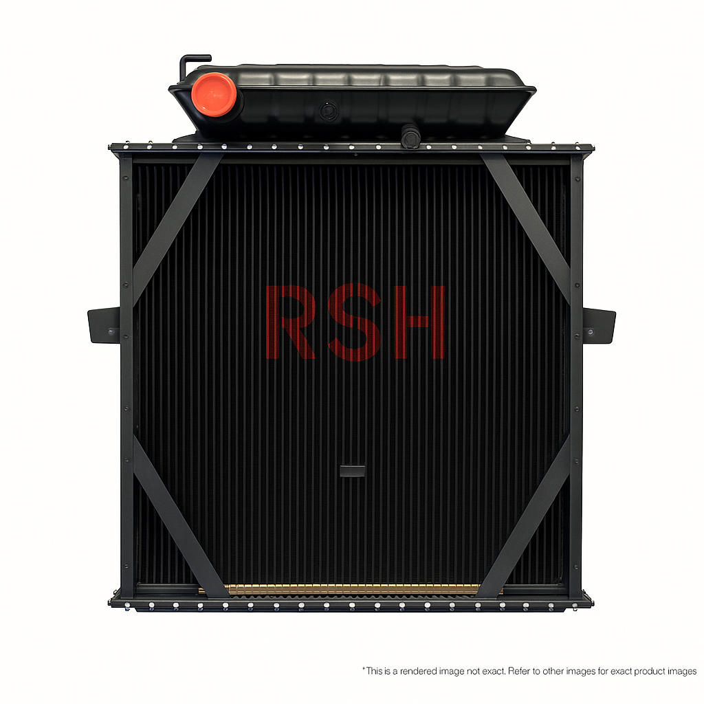 Peterbilt Complete Radiator with Dimpled Tubes (1995–2003) | ICEBOX Radiator Supply House