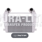 Kenworth T800/W900/Other Models (1996–2007) Evolution® Charge Air Cooler | Dura-Lite -13C
