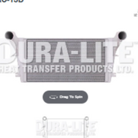Kenworth T800/W900 (1996–2007) Evolution® Charge Air Cooler | Dura-Lite -13D