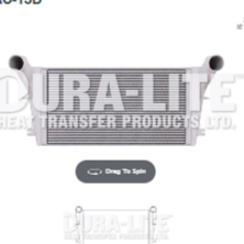 Kenworth T800/W900 (1996–2007) Evolution® Charge Air Cooler | Dura-Lite -13D