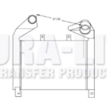 Mack LE Refuse Trucks (1995–2007) Evolution® Charge Air Cooler | Dura-Lite -18M