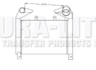 Mack LE/LEU Refuse Trucks (1995–2007) Evolution® Charge Air Cooler | Dura-Lite -18O
