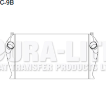 International 9100/9200/9400 (1997–2003) Evolution® Charge Air Cooler | Dura-Lite -9B