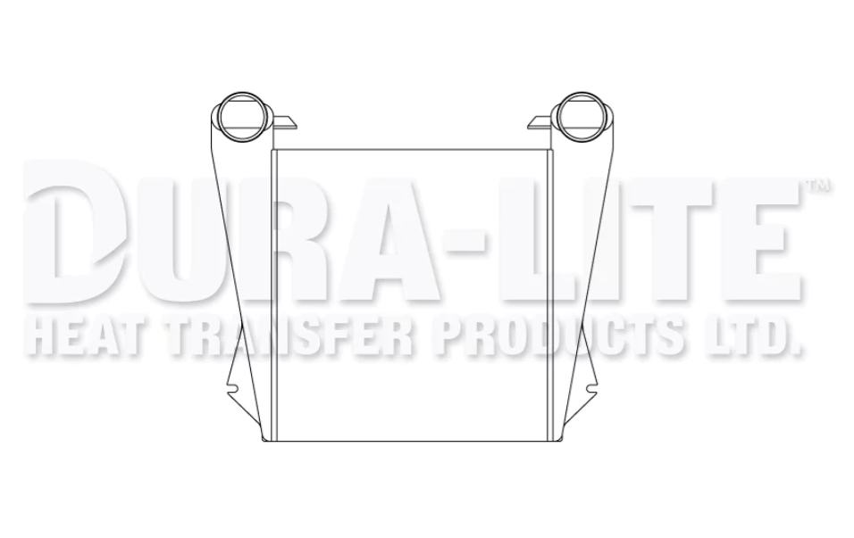 Peterbilt 378/379 & Kenworth T800/W900 Evolution® Charge Air Cooler | Dura-Lite -21A