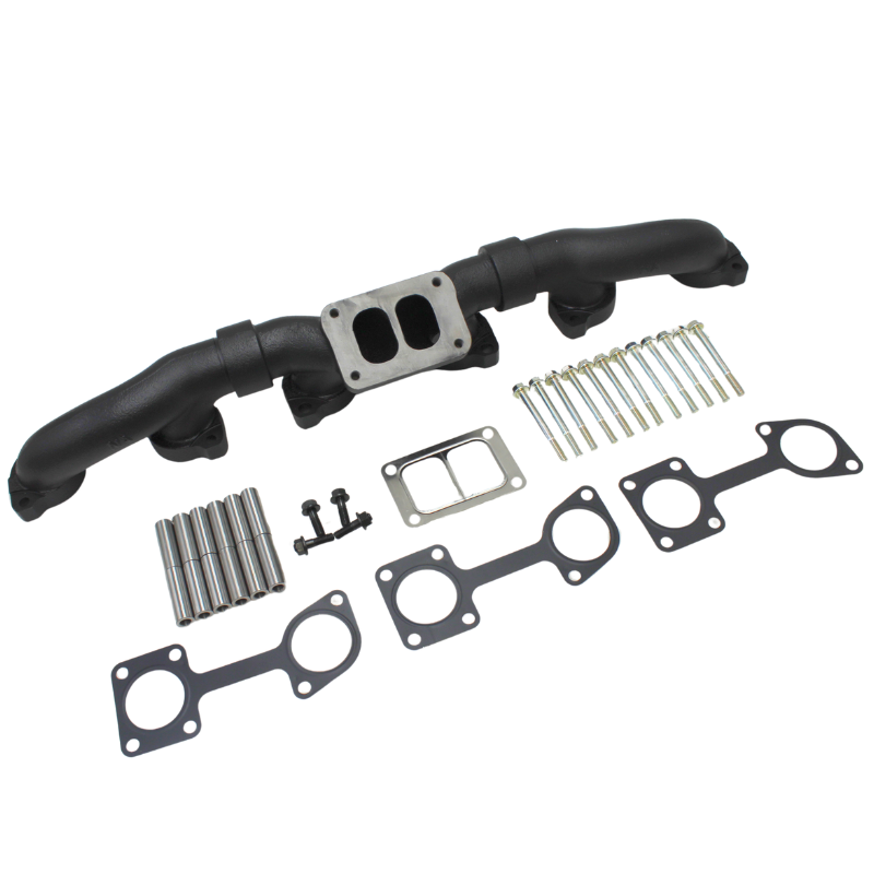 Detroit 60S 12.7L Black Ceramic Coated Exhaust Manifold Kit | 23511978 | Texas Power