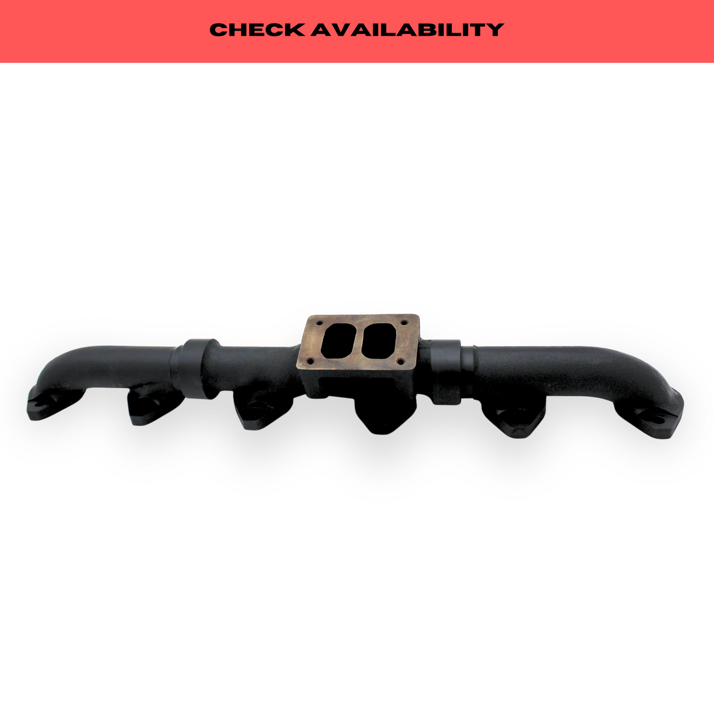 CAT C15/3406E Exhaust Manifold – Mid Mount (Black Ceramic) | Texas Power