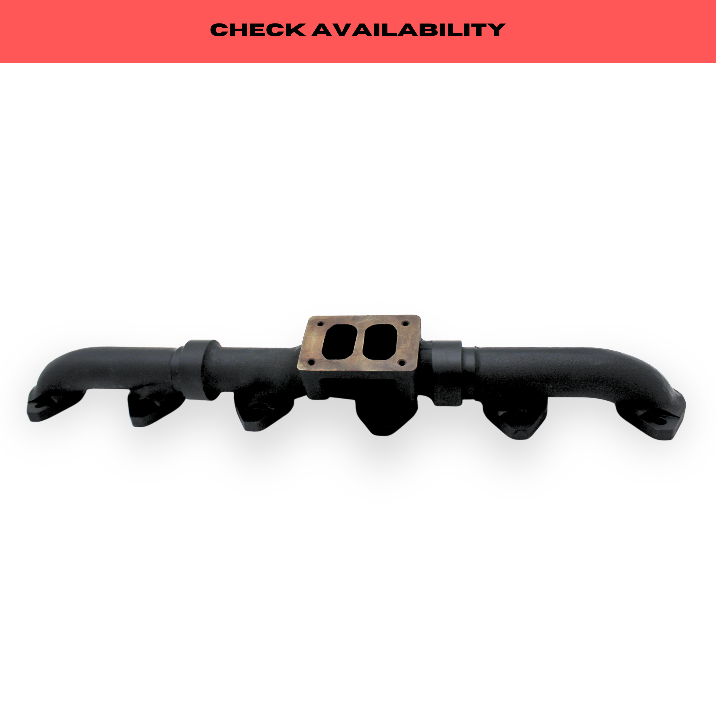 CAT C15/3406E Exhaust Manifold – Mid Mount (Black Ceramic) | Texas Power