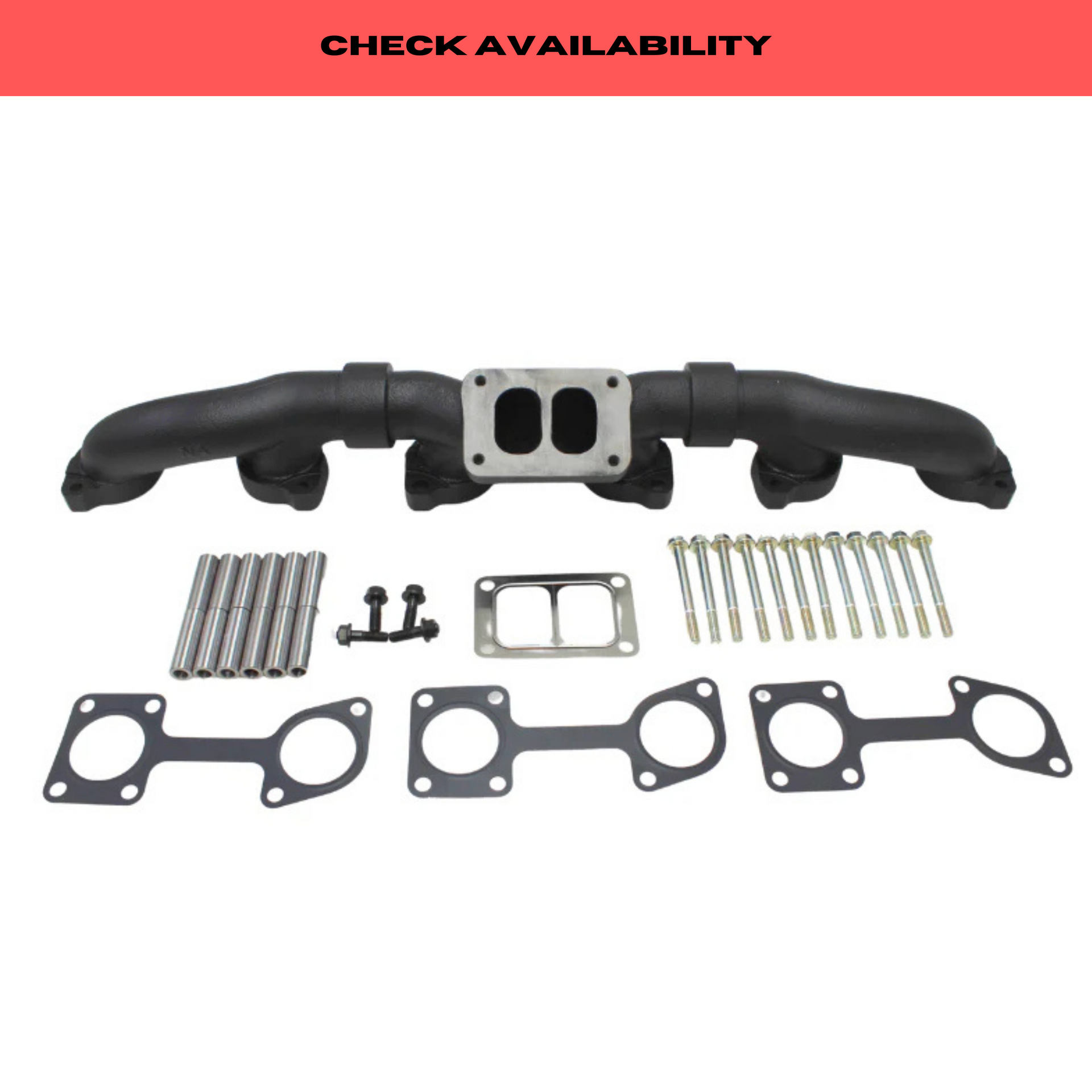 ek12 Complete 4 into 1 Megaphone Exhaust Muffler for KZ1000 LTD