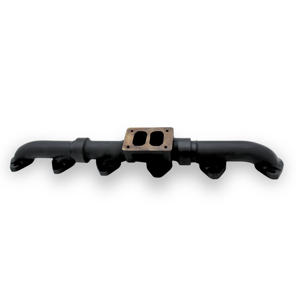 CAT C15/3406E Exhaust Manifold – Mid Mount (Black Ceramic) | Texas Power
