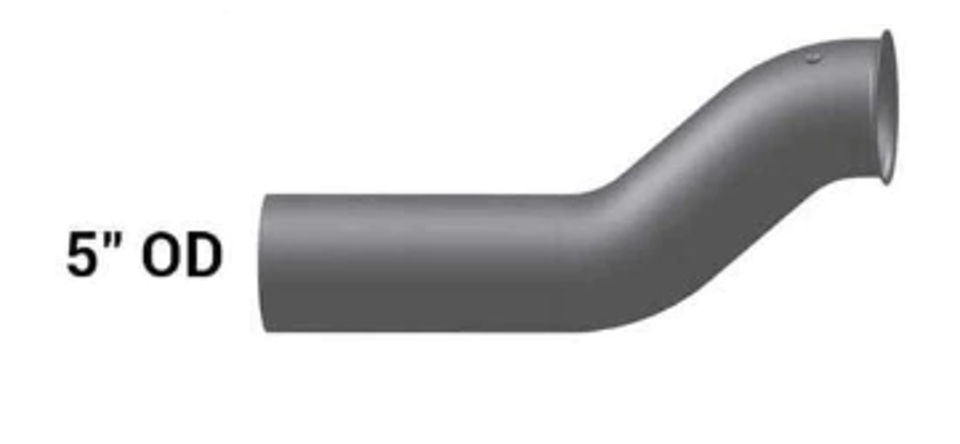 Exhaust Pipe 5" OD Turbo