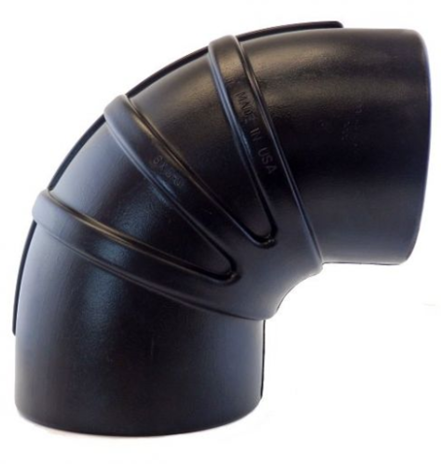 Elbow 5 x 5" ID X 90 Degree Rubber