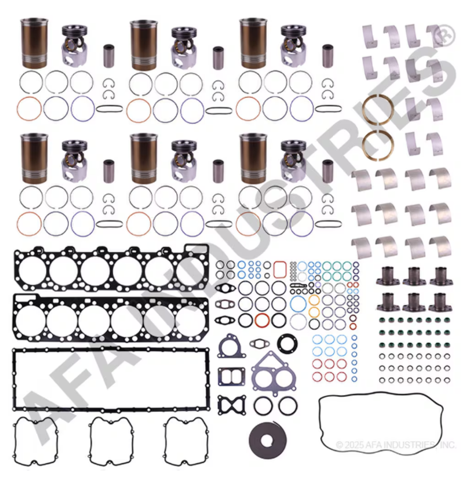 CAT C15 17:1 Ratio In-Frame Overhaul Kit | 6NZ | 20R0744 | 10R9923 | AFA