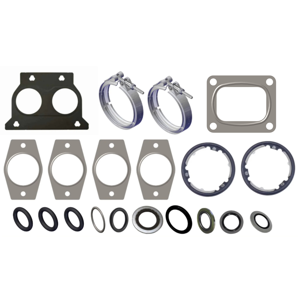 Cummins ISX Exhaust Manifold Install Kit - With EGR