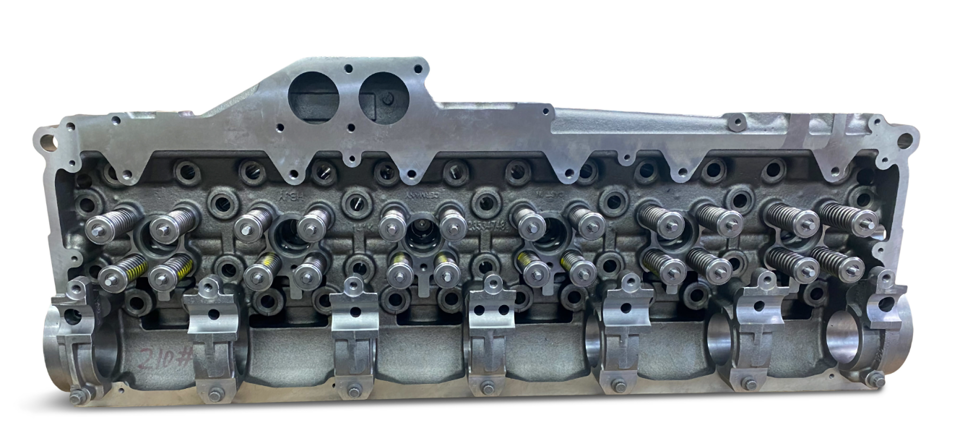 Cylinder Head Detroit 14L - Stock | Exhaust Inconel Valves | 23538858 | Texas Power