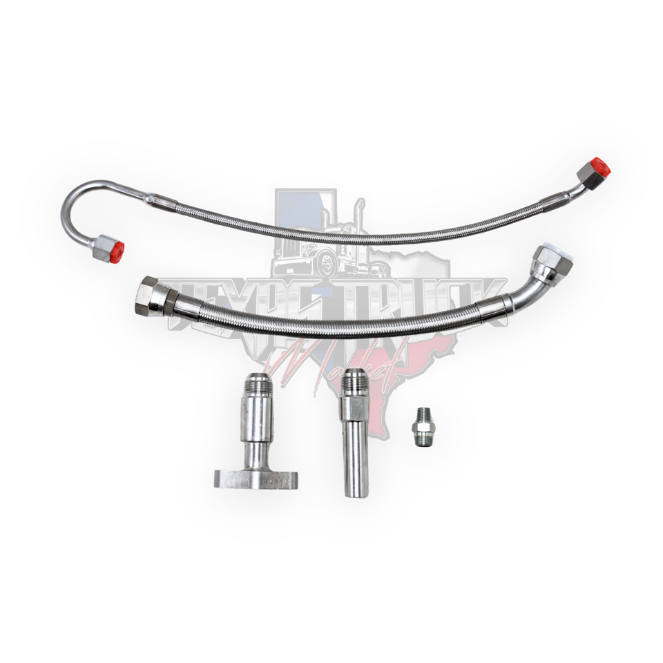 Cummins ISX Turbo Supply Line Kit | Texas Power