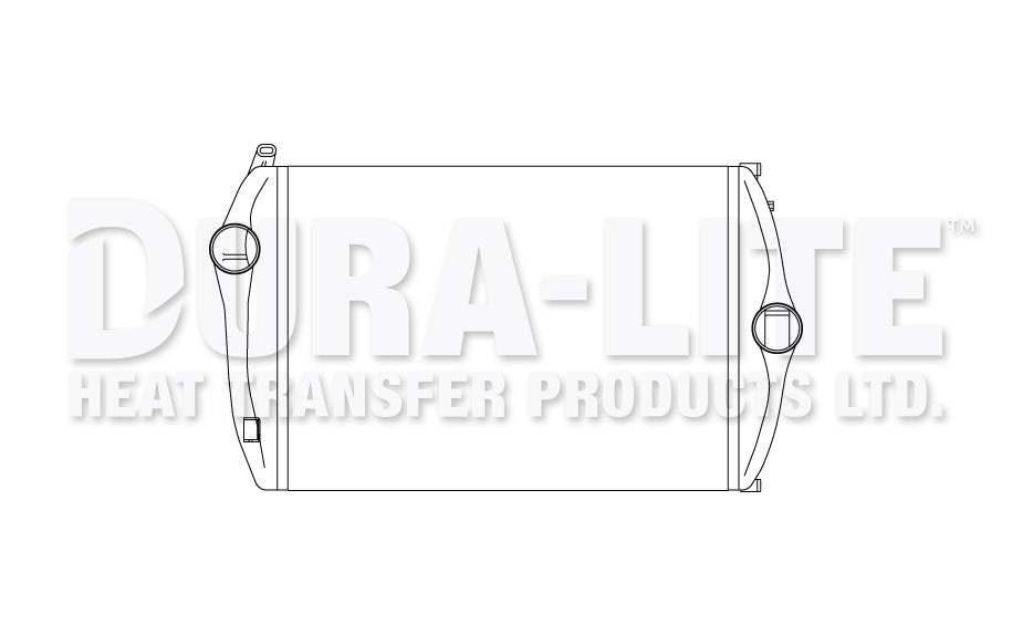 Dura-Lite Intercooler Freightliner Classic/Century/Columbia (2002-2007) - 3D