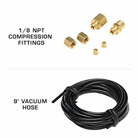 Boost Gauge 60 PSI Tinted Black/Red - Texas Truck Market