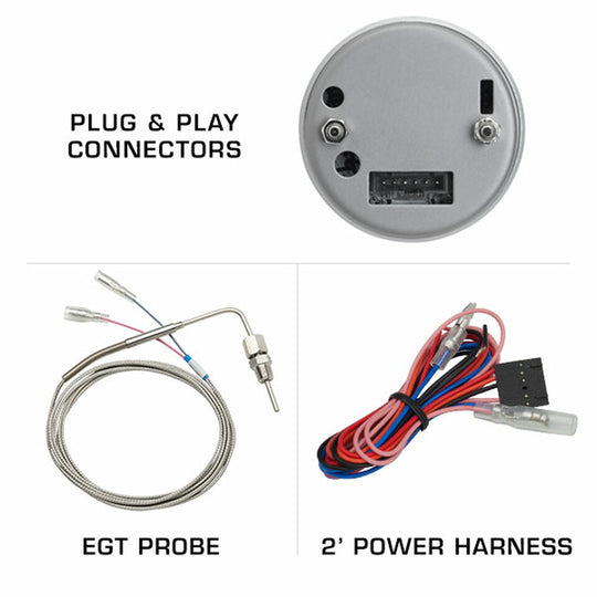 Pyrometer 1500F Tinted Black/Red - Texas Truck Market