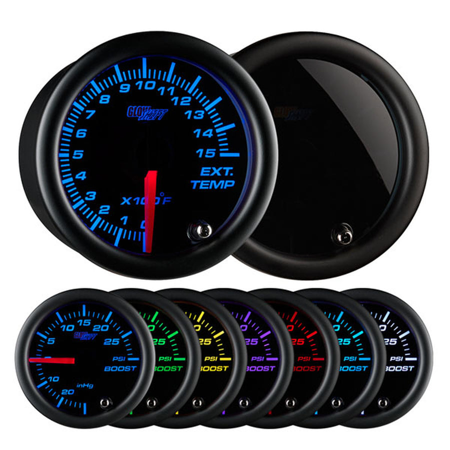 Pyrometer 1500F Black 7 Colors - Texas Truck Market